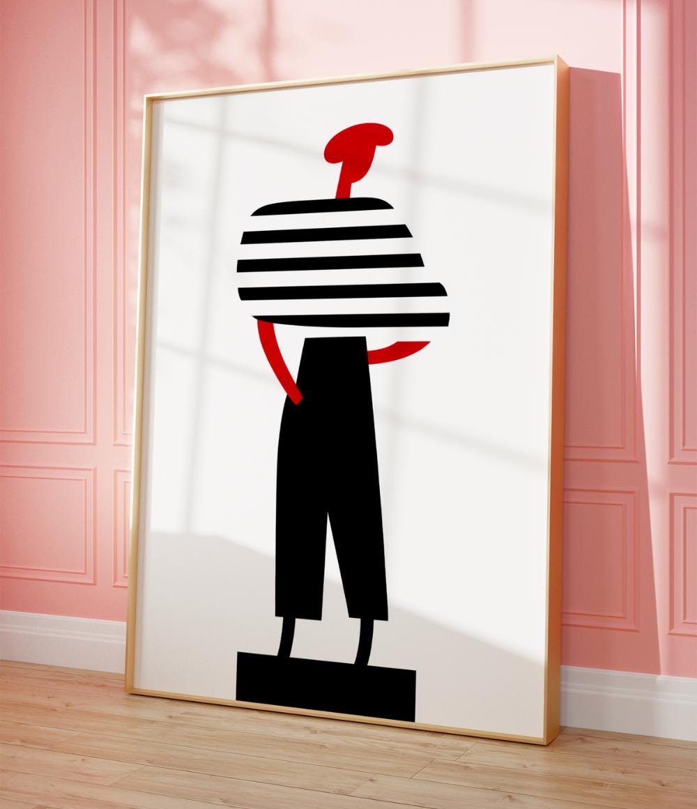 Paris Minimalist wall art print