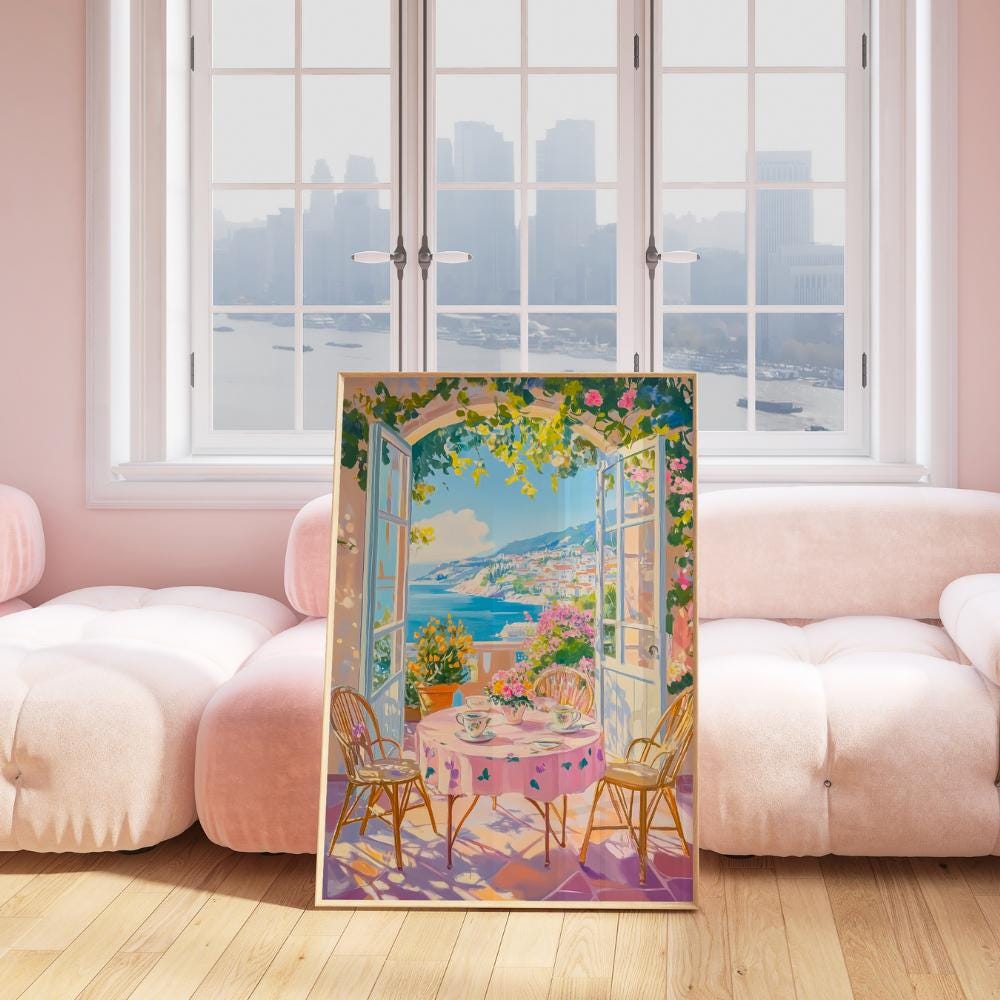 Open Window Wall Art – Colorful Henri Matisse wall art print