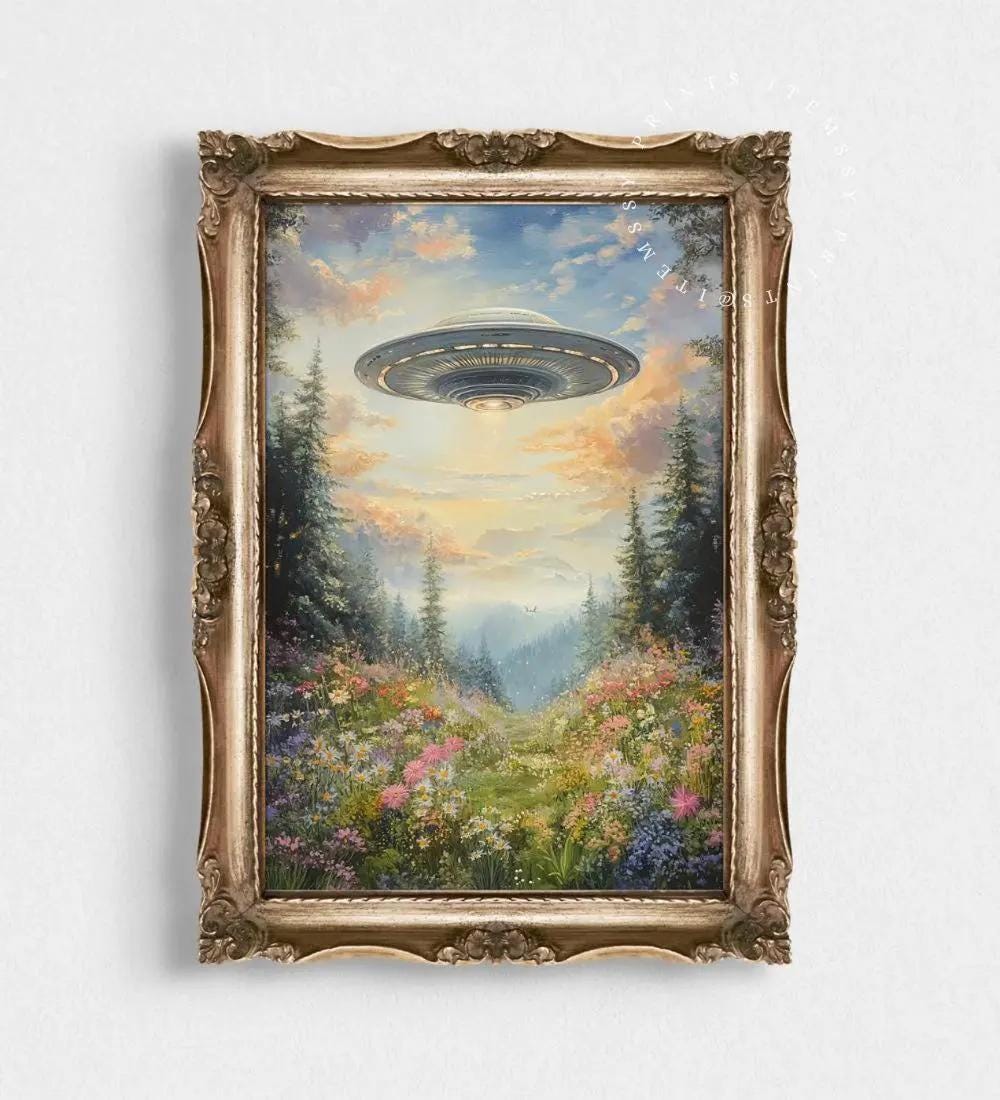 Wildflower Wall wall art print