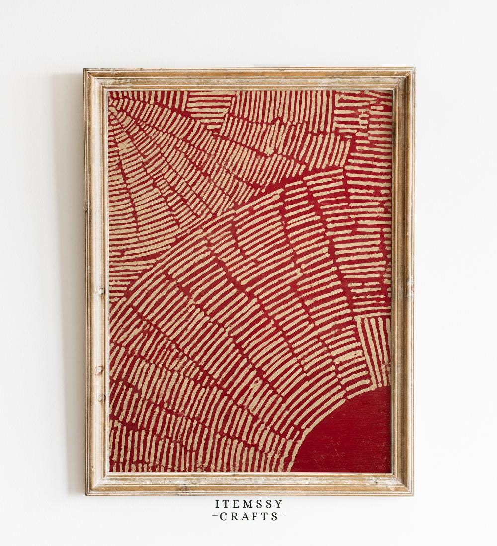 Abstract Tree Ring wall art print