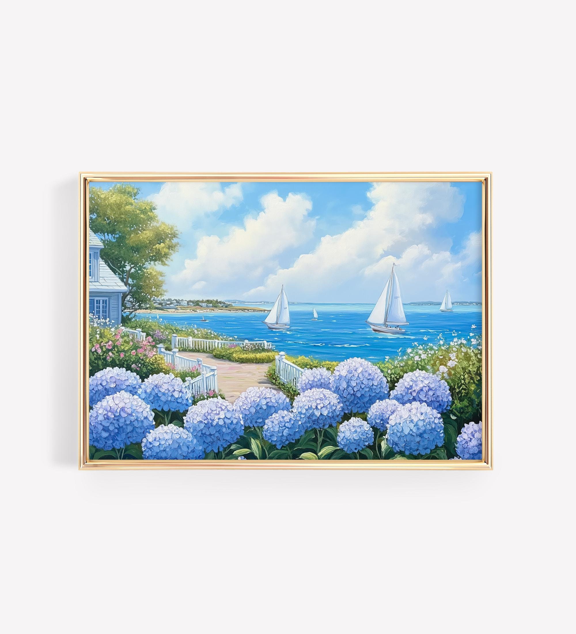 Nantucket Wall Art | Coastal Luxury Lifestyle wall art print