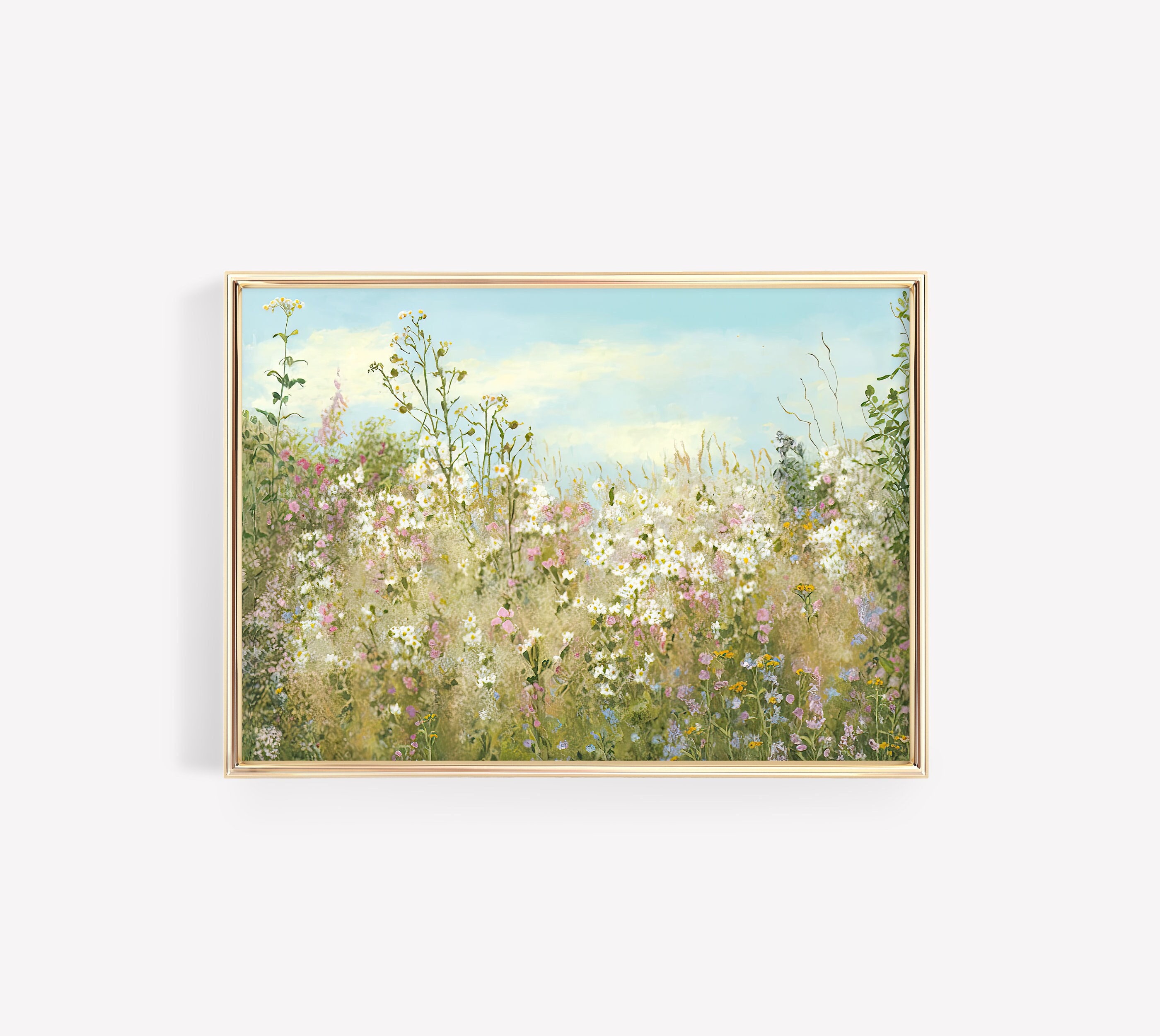 Wildflower Field Printable wall art print